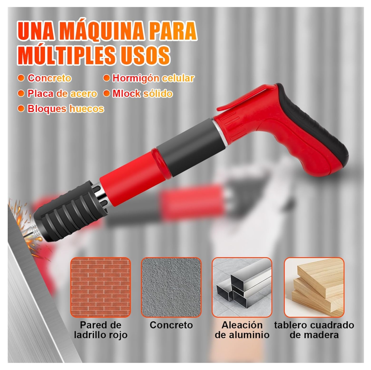 Miniatura 3 de Remachadora Pistolsa De Fijacion Accesor
